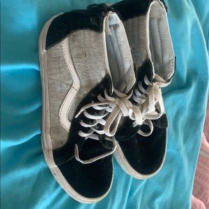 Girls high top vans kids size 3